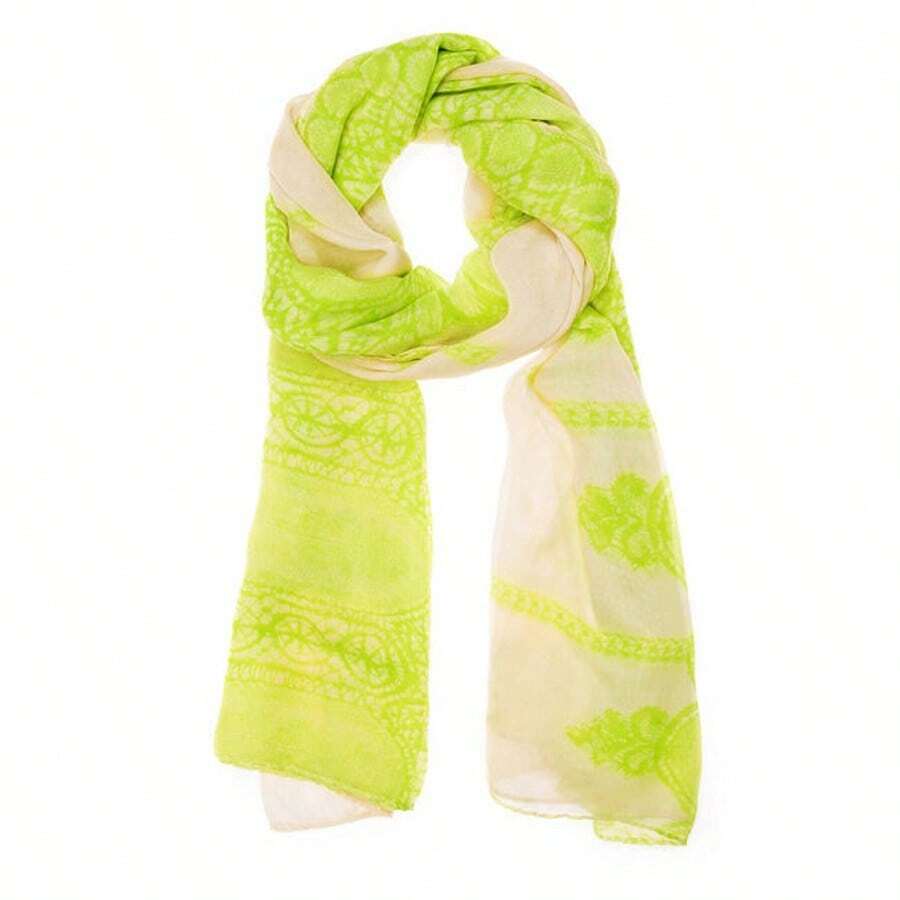 ShineHigh Tina Scarf In Green - Green - View 1
