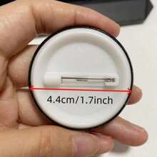 Alfileres de 44 mm (1.7 pulgadas) Broche DIY Botones a presión para manualidades