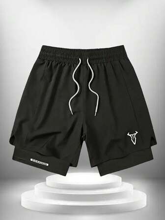 男士轻便快干休闲运动短裤、透气瑜伽和跑步半裤