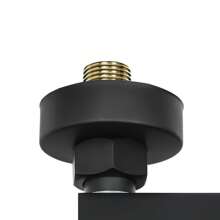 YUNRUX Shower Faucet Mixer Tap Shower Shower Thermostat Fitting Bathroom Shower Thermostat - Black - View 10