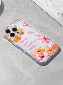 Summer Hibiscus Floral Pattern Print Phone Case Compatible With IPhone & Compatible With Samsung Galaxy Waterproof Shockproof Anti-Fall Scratch Resistant,International Version, Not The Domestic Version - Multicolor - View 5