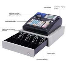 RRP Electronic Cash Register POS System Shop Till Restaurant Cafe Barber Salon - 1 - View 6