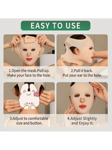 1 件装软毛理发颈刷，塑料材质，成人使用，用于清洁颈部和耳朵上的头发 - 彩色 - 查看 6