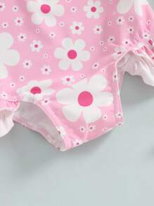 Newborn Baby Swimwear - Pink - View 7