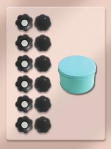 2/6/12 Box Women's Silicone Nipple Sleeve Invisible Waterproof Anti-Friction Breast Petals Seven Colors Of Choice - Multicolor - View 10