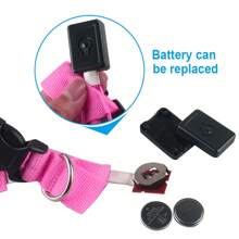 (1pc) Hot Selling New Product Super Bright LED Dog Collar! The Unique Adjustable Battery Mode Lights Up Like A Seatbelt Light, Creating Cool And Travel Gear For Your Dog.