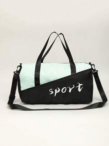 1 pièce Sac à chaussures, sac , de vacances, d'extérieur, de ski, d'articles de sport, de voyage, sac fourre-tout, sac de travail et de fitness, sac d'école pour les étudiants, sac de week-end, sac de sport, sac d'entraînement, grand sac de sport étanche, sac à main de week-end, séparation sèche et humide, sac à bandoulière multifonction de loisir portable, pour hommes, femmes, filles, garçons, accessoires de gym