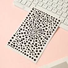 1 张水钻面部纹身贴纸，适用于万圣节派对，面部珠宝节化妆眼部珠宝贴在水钻上，适用于面部、头发、身体、眼睛，包装随机 - 彩色 - 查看 17