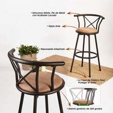Barstools - Brązowy 99,5 cm - Zobacz 6