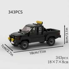 MIKEMENG Red/Blue MOC Supercar Racing Car Classic Building Block Toy Set, STEM Educational Creative Toys For Children, DIY Buildable Car Model Kit For Adults, City Tech Champion Cup Series, Suitable As Gifts For Birthday, Halloween, Christmas, Collection And Home Decoration