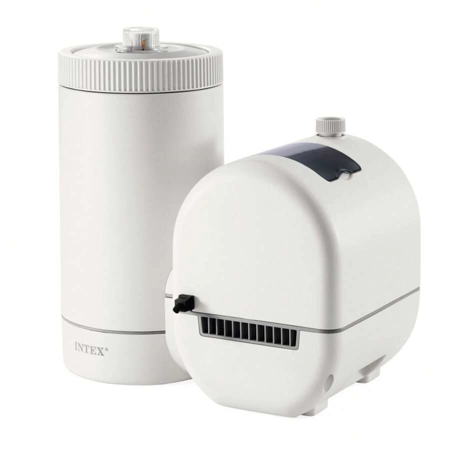 Intex Depuradora de cartucho para piscina, filtración 9.463 l/h, cartucho reemplazable tipo B, temporizador programable, Hydro Aeration, hasta 52.900 L, mantenimiento de agua en piscinas ✅ Entrega 24/48h a España (península)