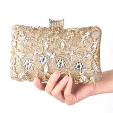 New Ladies Bag With Diamond Dinner Bag Evening Bag Handbag Dress Banquet Bag With Diamond Women's Bags