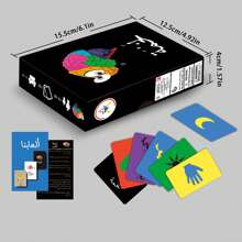 Popular Holiday Party Board Game Card Game, Arabic Cards "Observer" "STOP" "Expedition Chess", Suitable For Friends And Family Gatherings Celebrations