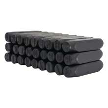 YUNRUX Metal Leather Handmade Kit, Steel Letter Leather Stamp Tool, Metal Handprint Set