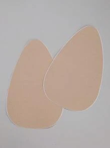 Cubierta para pezones invisible con efecto push up, en beige/café/negro, sin espalda ni tirantes, adecuada para tallas de sujetador de la B a la E