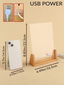 1pc Personalized Night Light Music Light Board Small Night Light LED Photo Suitable For Women, Men, Couples, Families, Boyfriends, Girlfriends, Customizable Valentine's Day Anniversary Birthday Gift For Him/Her With Acrylic Plaque LED Light Stand,Colorful,Kawaii,Minimal Chic,Cute,Custom,Personalized,Unique,Ideal Gifts For Him,Ideal Gifts For Her,Boyfriend,Girlfriend,Family,Friends,Nightlight,Neon Lights,Home Goods,Room Decor,Holiday Decor,For Anniversaries,For Birthdays,For Weddings - Huang Guang - View 6