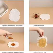 1pc/5pcs/10pcs/20pcs/50pcs/100pcs/150pcsSet Disposable Non-Woven Fabric Invisible Pad Anti-Sweat Patch, Minimalist White Underarm Anti-Sweat Patch, For Long-Lasting And Effective Sweat Prevention, Invisible Sweat Absorption
