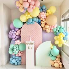 Kit de 128/152/129 piezas de guirnalda de globos para decorar arcos, decoración para cumpleaños, temas de Pascua, festivales, celebraciones, bautizos, primavera, verano y bodas