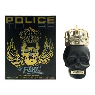 Police To Be The King Mens EDT 40ml Fragrance