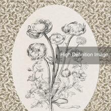 1 pezzo cartellone stampa su tela, arte da parete minimalista stile vintage, per decorazione di dormitorio, appartamento, soggiorno, camera da letto, decorazione casa moderna, con motivo botanico floreale vintage senza cornice in stile bohémien