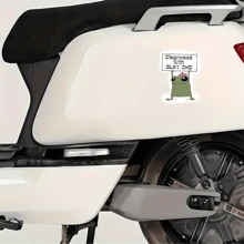 SLAY-DHD Vinyl Decal Sticker - Humorous Motivational Adhesive Label For Cars, Laptops, Luggage - Vinyl Material,School Supplies,Back To School - Multicolor - View 8