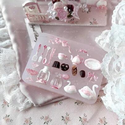 Dessert Kitchenware Accessories - Resin Casting Mold, Silicone Mold, Resin Liquid Casting Mold, Resin Keychain Silicone Mold, Resin Mold