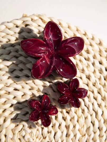 3pcs/Women's Faux Pearl Color Plumeria Shaped Hair Clips,Lightweight Plastic Clamp, Fashionable And Elegant Solid Color Hair Claw,Hair Accessory For Everyday Wear,Casual Parties,Hair Grip Suitable For Hair Bundling,White Valentine's Day Valentines,Hair Accessories,Hair Accessories Women, Hair Accessory, Hair Accessories, Hair Tools, Curly Hair Accessories, Women,Hair Stuff,Fall,Hair Accessories Women,Hair Accessory Women,Hair Tools,Hair Stuff,Stuff,Beauty Accessories,Gifts,Travel,Gifts For Women,Hair Stuff,Stocking Stuffers