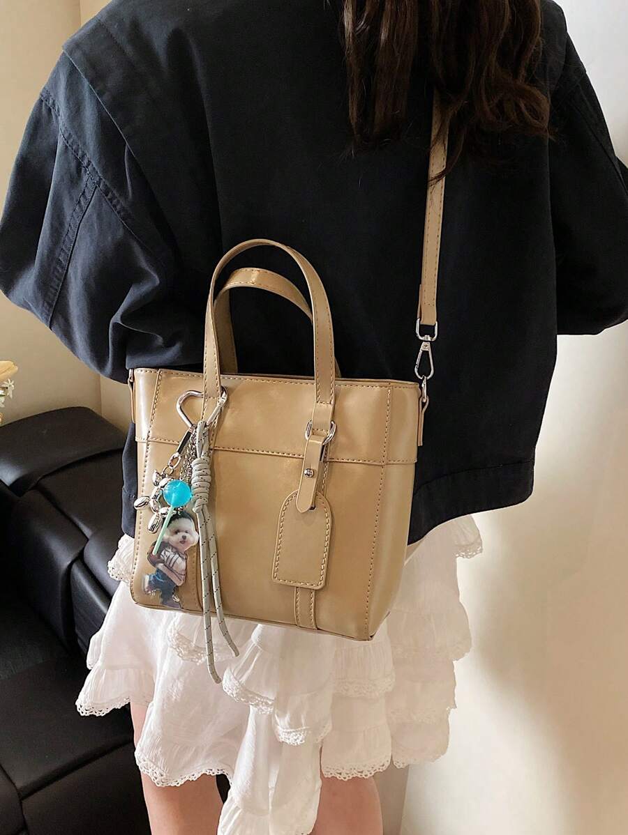 2025 Women's Fashion Large Capacity Simple Versatile Crossbody Bag