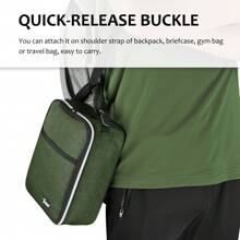 Tirrinia 1 Pc Women's And Men's Large-Capacity Leak-Proof Insulated Lunch Bag, Handbag, Commuter Bag, Or Makeup Bag-Perfect For Commuting, School,Holiday Gift. - Green - View 5