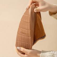 New Solid Color EVA Lightweight Memory Foam Unisex Indoor Slippers, Suitable For Autumn/Winter - AB-18 Brown - View 11