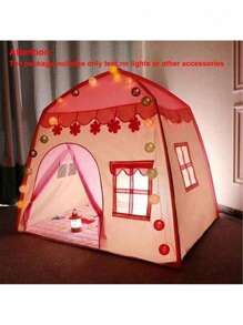 1pc Tent Picnic Tent Indoor Outdoor Play Garden Tent Castle Folding Cube Tent Kids Anti-Mosquito Tent Spring Travel Tent
