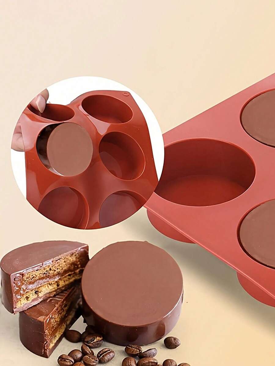 6 /8 Cylindrical Silicone Cake Mold Household Jelly Pudding Mold Chocolate Mold Diy Handmade Soap Mold