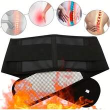 Protector de cintura autorregulable, adecuado para yoga, pilates, deportes diarios en el hogar y ejercicios de acondicionamiento físico, cinturón térmico unisex para la columna lumbar y el abdomen (universal para todas las estaciones)