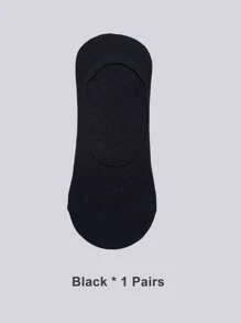 1/5/10 pares de calcetines invisibles antideslizantes de talla grande para hombre, apropiados para uso diario o deportes