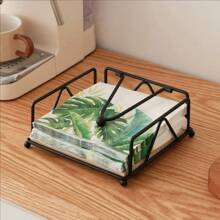 1pc Paper Towel Holder, Elegant & Minimalist Design, High-Quality Metal Spraying, Suitable For Home, Living Room, Dining Room Decor, Kitchen, Office Desk, Dining Table & Cafe, Essential Paper Towel Storage, Fashionable, Mother's Day Gift For Home Kitchen Bedroom Living Room Dining Room, Home Decoration Accessories, Decorative Box, Women Wedding Gift, Summer Travel Holiday Festival Must-Have