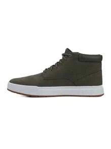 Timberland MAPLE GROVE LEATHER CHUKKA Sneakers - Deep Lichen Green - View 2