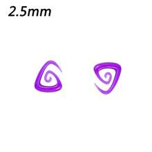 2PCS Ear Stretchers Ear Expansion Tools Acrylic Ear Expansion Acrylic Ear Expanders Auricle Puncture Ear Expansions Ear Decoration Ear Jewelry Piercing Jewelry