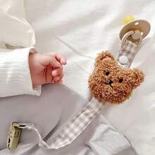 1 件新生儿奶嘴夹 - 婴儿奶嘴链夹 - 出牙玩具夹 - 防丢失带 - 不含奶嘴