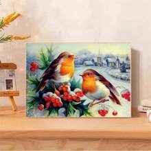 SNA 2025 New Style Two Birds Cross Stitch Kit 11ct Count Print Canvas Cross Stitches Needlework Embroidery DIY Handmade Home Decoration Gift