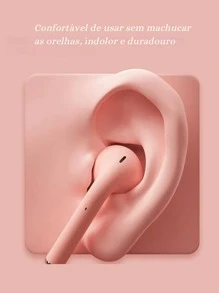 Fones De Ouvido bluetooth Colorido i12 Tws Sem Fio Com Controle De Toque