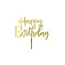 1 件/3 件/5 件足球生日快乐蛋糕装饰插件适用于足球主题生日派对蛋糕装饰用品 - 彩色 - 查看 11