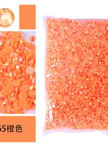 Flat Back Resin Rhinestones 2mm 3mm 4mm 5mm 6mm Non-Hotfix Jelly Rhinestones For DIY Handcraft, Glass, Shoes Decoration - Multicolor - View 22
