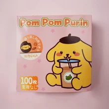 1PC Sanrio DIY100pcs Cartoon Leuke Waterdichte Hand Account Geschenkdoos Versierd Met Stickers Voor Studenten Terug Naar School Geschenken