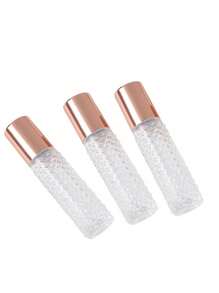 1 件 10ml 精油滚珠瓶、香水瓶、玻璃球按摩空瓶、便携式滚珠玻璃瓶 - 無色 - 查看 5