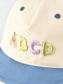 TUTUYA Casquette de baseball pour bébé, chapeau de protection solaire pour nourrisson, casquette de baseball, chapeau de soleil premium saisonnier pour enfants avec lettre brodée, boucle et boucle réglable, convenant pour un usage quotidien/extérieur/jeu