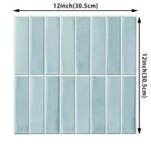 12"X12" 5/10pcs Peel And Stick Backsplash Wall Tiles, Herringbone Chevron Design, Self-Adhesive Wall Stickers For Kitchen, Bathroom, Laundry Room, Home Decorations, Spring Decor