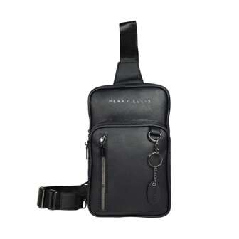  Bolso Cruzado Casual Perry Ellis Con Gran Capacidad Para Hombre