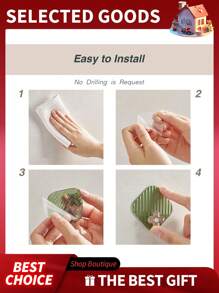 4pcs Bathroom Hooks, Adhesive Wall Hooks, Towel Hooks For Bathrooms, Wall Hooks, Towel Hooks, Hooks For Hanging, Bathroom Towel Holder, Adhesive Hooks, Towel Holder, Shower Hooks, Wall Hooks For Hanging, Towel Hook, Wall Hook, Bathroom Hooks For Towels, Bathroom Hooks, Shower Hook, Bathroom Towel Hook, Towel Hooks For Bathrooms Adhesive, No-Drill Reusable Hooks, Strong Sticky Hooks Bathroom Decor Summer
