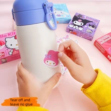 1PC Sanrio DIY100pcs Cartoon Leuke Waterdichte Hand Account Geschenkdoos Versierd Met Stickers Voor Studenten Terug Naar School Geschenken