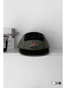 1pc Soft Top Color Block Quick Dry Baseball Cap, Vintage Patchwork Street Style 5-Panel Cap, Suitable For Women Outdoor Sports Sun Protection Summer, Versatile Skater Hippie Chicks Style - Plaid Quick-drying Baseball Cap - View 20